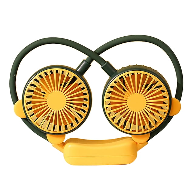 Ventilador De Cuello Portátil, Ventilador De Cuello Libre De Manos Recargable Por USB Para Viajes