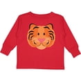 thumbnail image 3 of Inktastic Tiger Face Boys or Girls Long Sleeve Toddler T-Shirt, 3 of 5
