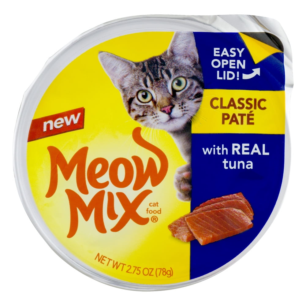 Meow Mix Cat Food Classic Pate Real Tuna, 2.75 oz by Big Heart Pet Brands