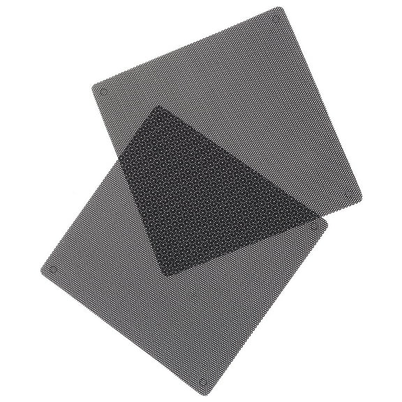 WHAMVOX 2Pcs PC Case Dust Cover 14 x 5.5in Black for Electrical Product Protection