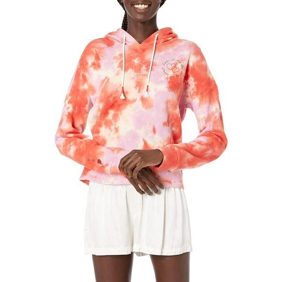 PJ Salvage Women's Loungewear Daydream Doodles Hoody, Fire, L