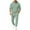 Green, variant on Hogleaql Mens Hoodie Sweatsuit 2 Piece Solid Color Relaxed Fit Pullover Hoodies Joggers Sport Pant Set Casual Winter Suits with Pockets Light Purple L