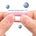 thumbnail image 4 of Uxcell Silicone Rubber Bands Rings Non-slip 1" Pink for Wrapping Paper 5Pcs, 4 of 5