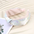 thumbnail image 6 of Unique Bargains 1 Pc Jacquard Embroidery Tie Headbands for Women Blue, 6 of 6