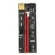 thumbnail image 4 of Cable elevador de GPU Bling Bling Adaptador de tarjeta elevadora PCIE de 4 FP, 4 of 12