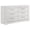 White High Gloss - Dresser, variant on Ives 6-drawer Dresser Cabinet Grey High Gloss