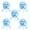 Blue, variant on 5PCS Large 6 Inches Pull Bows for Gift Wrapping Party Wedding Ribbon Bows for Wrapping Boxes,Flower Decorations,Day Gift Decorations