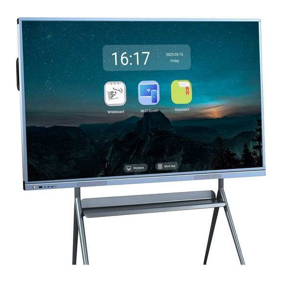 BELNET 55'' Smart Board Electronic Whiteboard Touch Android-Powered Wireless casting Interactive Whiteboard for Video Conferencing & Team Collaboration
