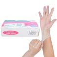 thumbnail image 3 of Peahefy 100pcs Disposable Latex Gloves Punch Resistant Protective Hands Protection S/M/L Size, 3 of 8