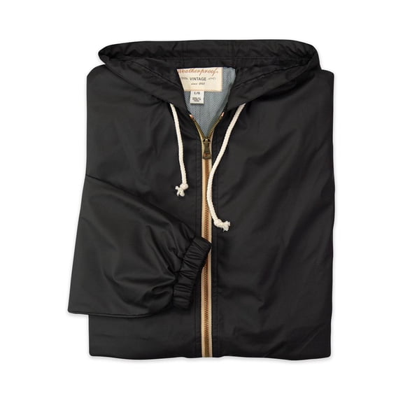 Weatherproof - Vintage Hooded Rain Jacket - 193910 - Black - Size: 2XL
