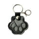 thumbnail image 2 of Llavero de cuero con pata de perro | Llavero de recuerdo de pelo de mascota | Colección conmemorativa | Regalo único para recuerdo de mascotas | Cuero suave duradero | Anillo de metal seguro | 1, 2 of 5