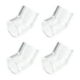 thumbnail image 1 of Codo de Tubería Acrílico Transparente 32mm/1,26' 2 Vías 45 Grados Unique Bargains, 1 of 7