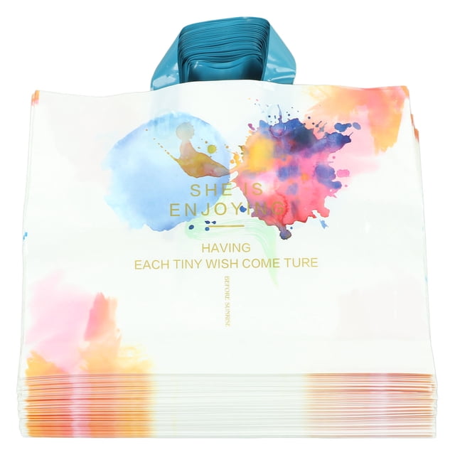 Bolsas de regalo bolsas de regalo de boutique impermeables con capacidad de carga fuerte 50 piezas para tienda de ropa ANGGREK Otros