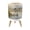 Color 2, variant on Small Trash Can with Lid Mallard Ducks Lake Wild Animals Fluffy Trees Countryside 1.8 Gallon Dog Proof Trash Can Round Garbage Can Waste Bin Wastebasket for Bathroom Bedroom Living Room