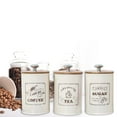 thumbnail image 4 of Siruishop Kitchen Canister Set - Coffee Sugar And Tea Storage Container Jar With Lid, 4 of 8