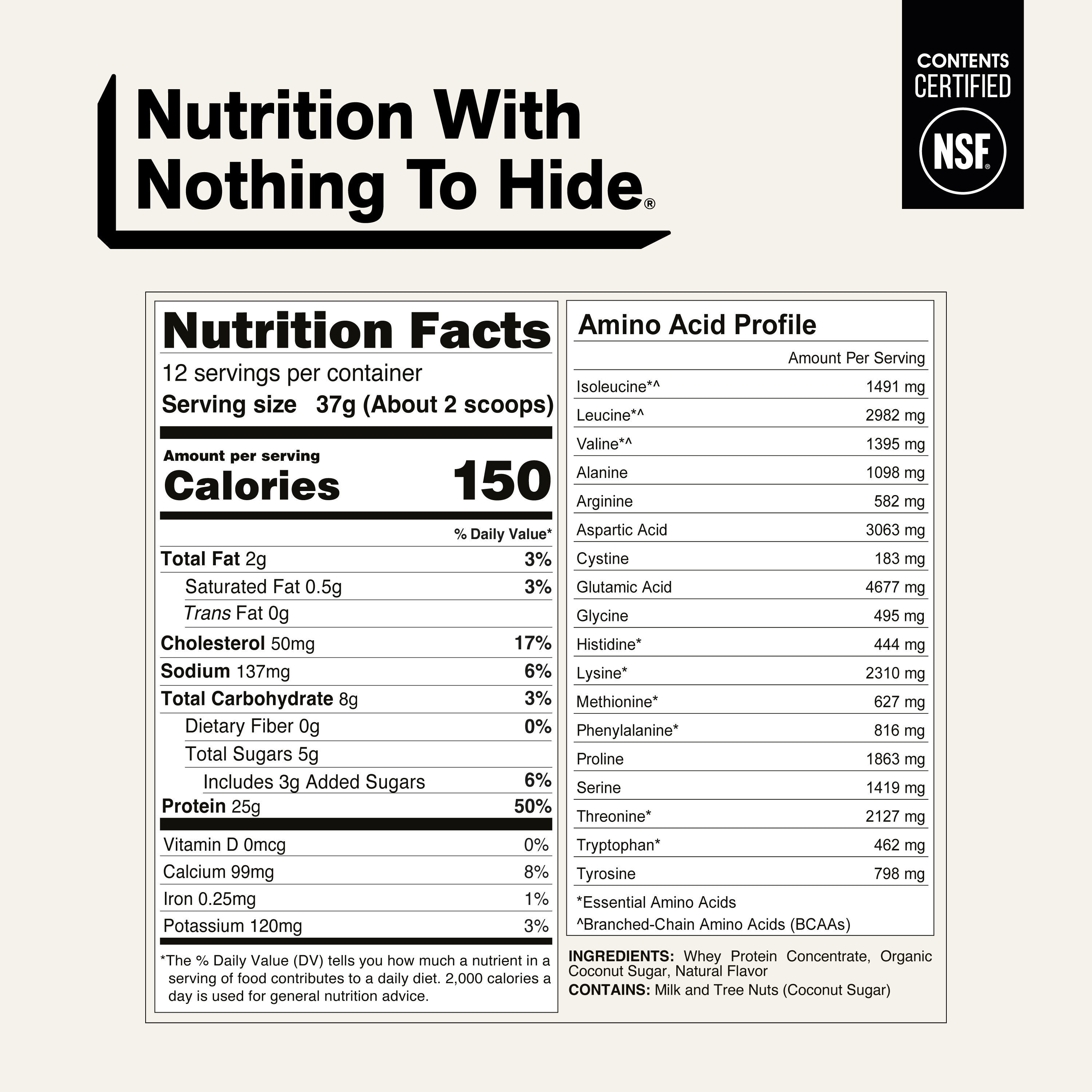 Naked Nutrition Grass Fed Whey Protein Powder, Vanilla, 1 lb photo 5
