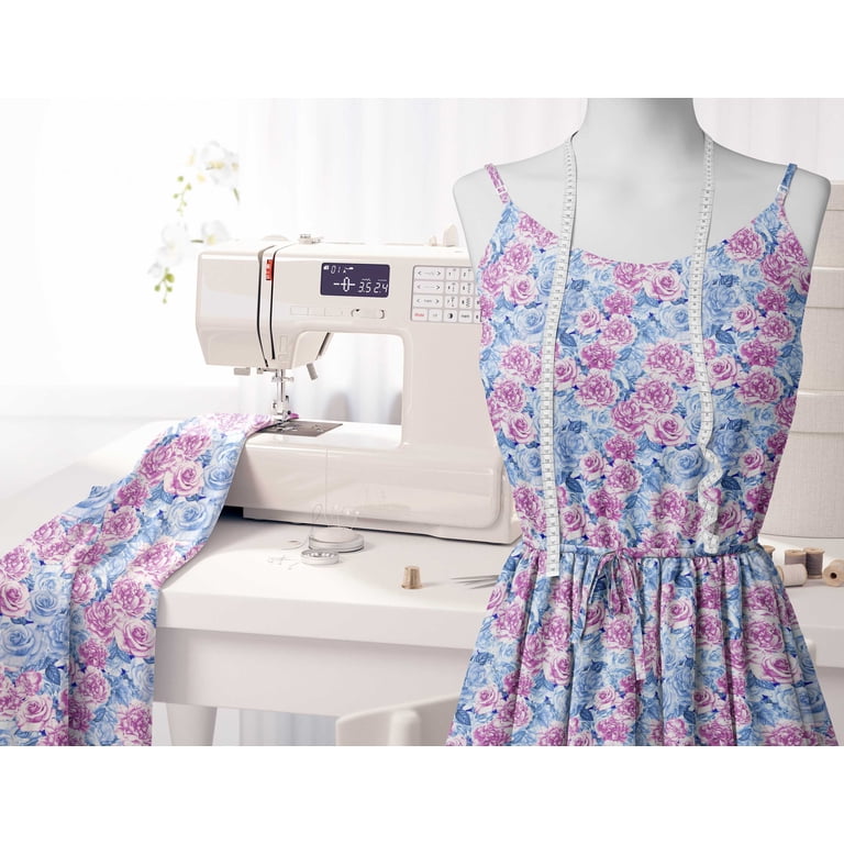 voile cotton dresses Floral-print cotton and silk-blend voile dress