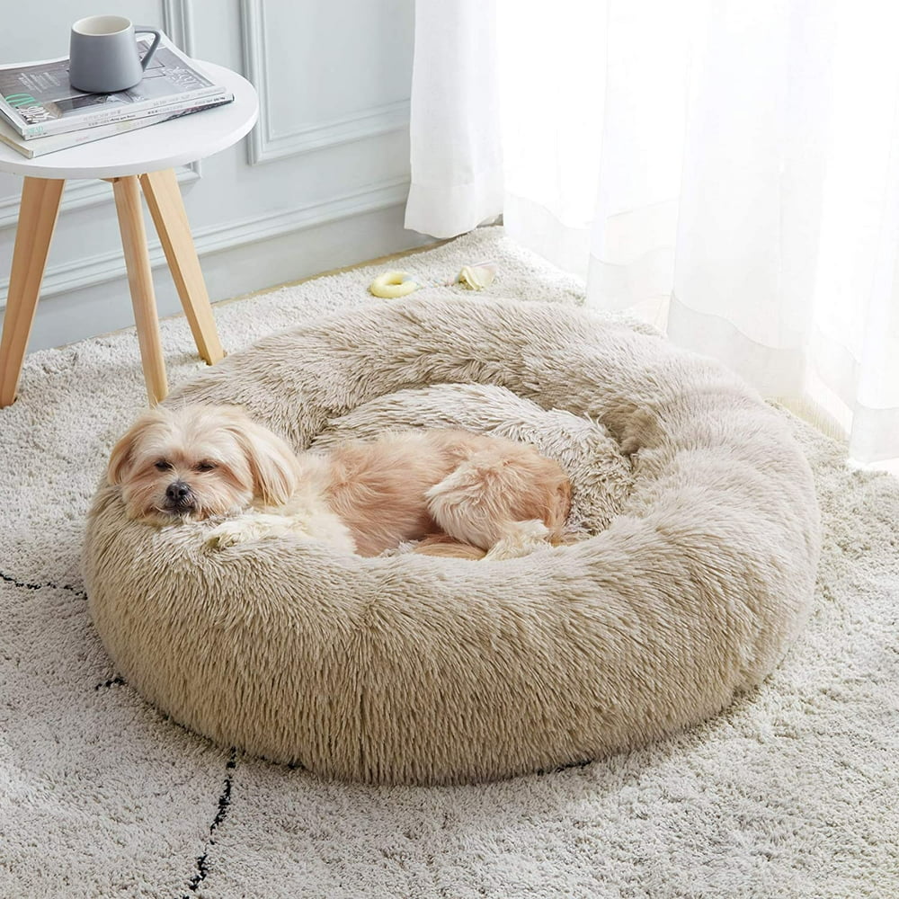 best plush dog bed