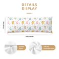thumbnail image 3 of Balery Little Elephant Funda Protectora para Almohada Corporal de Algodón Hipoalergénico con Cierre(55 x 21 pulgadas), Almohadas No Incluidas, 3 of 7