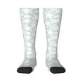 thumbnail image 2 of Picia Women Crew Soft Moisture-wicking Socks Rabbit And Star Pattern Design Cotton Socks, One Size fit All, 2 of 9