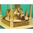 thumbnail image 3 of German christmas pyramid Nativity scene, 3-tier, height 54 cm / 21 inch, natural, original Erzgebirge by Richard Glaesser Seiffen, 3 of 6