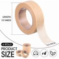 thumbnail image 2 of Breathable Adhesive Gauze Tape for Wound Care, Sports Injuries, and Swelling - 6 Rolls of Flexible Skin-Friendly Tape, 2 of 5