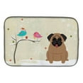 thumbnail image 2 of Christmas Presents between Friends Pug Cream Dish Drying Mat, 2 of 5
