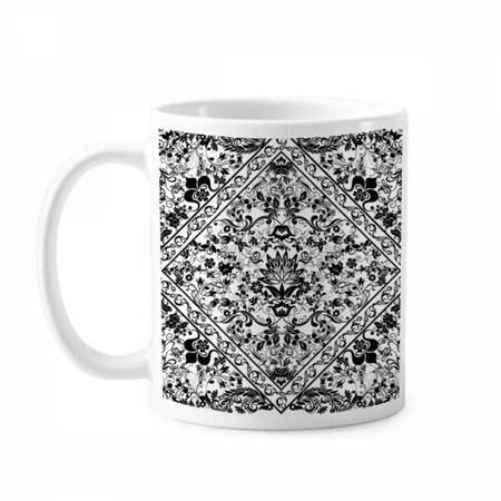 

baroque repeat illustration pattern mug pottery cerac coffee porcelain cup tableware