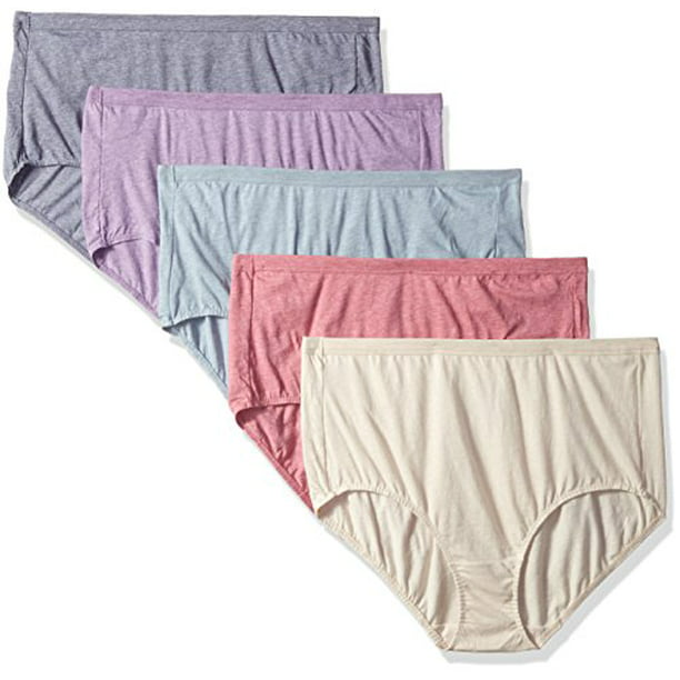 Fruit Of The Loom Fit For Me Beyond Soft Brief Panties - 5 Pack ...