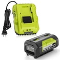 thumbnail image 1 of Kit de cargador de batería Amityke 40V 4.0Ah de ion de litio, 1 of 8