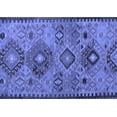 thumbnail image 1 of Ahgly Company Indoor Rectangle Persian Blue Traditional Area Rugs, 6' x 9', 1 of 4