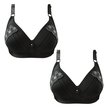 

tobchonp Bralette for Women Push-Up Ladies Underwear Thin Soft Cozy Seamless Sexy Bra