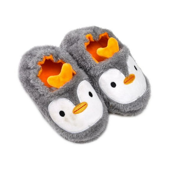 Slippers Gift for Boys Toddler Girls Slippers Cartoon Plush Warm Shoes Kids Cartoon Cute Animal Warm House Shoes Save Big