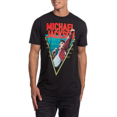 Michael Jackson Men's Performance Short Sleeve Graphic T-Shirt, up to size 3XL