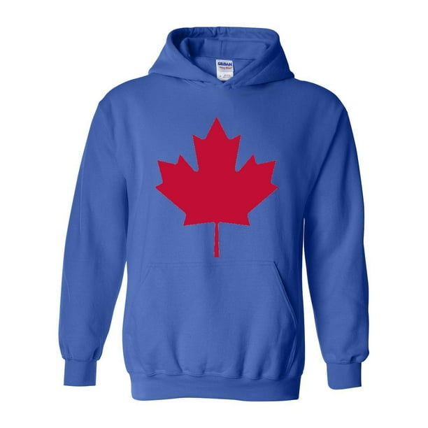 IWPF Unisex Canada Flag Canada Maple Leaf Hoodie Sweatshirt Walmart