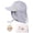 gray, variant on Baby Sun Hat UPF 50+ UV Ray Sun Protection Cotton Toddler Hats for Boys Girls