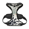 thumbnail image 5 of Lsque Tropical Leaves Dog Harness, No-Pull Pet Harness with 2 Leash Clips, Adjustable Soft Padded Dog Vest with Easy Control Handle for Large Dogs-, 5 of 9
