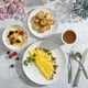 thumbnail image 3 of Juego de vajilla Gibson Home Zen Buffet de porcelana, 16 piezas, blanco, 3 of 5