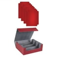 thumbnail image 2 of Trading Card Deck Box Can Holds 1800+ Cards Magnetics Closure Strong Sturdy Game Red, 2 of 9