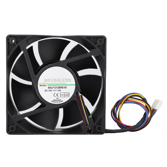 SHLF1212BHE-02 DC12V 1.6A 12CM Control de temperatura Enfriador de ventilador de refrigeración PWM