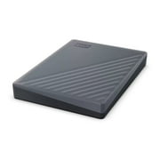 WD My Passport WDBWML0020BGY-WESN 2 TB Portable Hard Drive, External, Silicon Gray