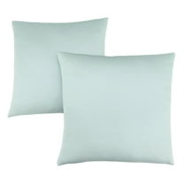 Monarch Specialties Pillows, Set Of 2, Accent, Sofa, Couch, Bedroom, Blue Hypoallergenic Polyester