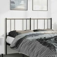 thumbnail image 1 of vidaXL Metal Headboard Black 150 cm, 1 of 5