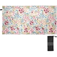 thumbnail image 2 of Dreamtimes Meadow Wildflower Beach Towel Quick Dry Absorbent Bath Towels Sandproof Lightweight Towel for Gym Yoga Sports Swimming- 30x60in, 2 of 7
