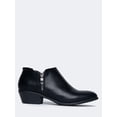 thumbnail image 2 of J. Adams Lexy Western Cowgirl Low Heel Closed Toe Ankle Bootie, 2 of 5