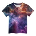 thumbnail image 3 of Shadoumai 100 Days Of School T Shirt Youth Girls Letter Print Crew Neck Short Sleeve T Shirts Funny Funny Tees Tees Shirts for Youth Boys Girls, 3 of 3