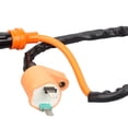 thumbnail image 3 of Decodeary Orange Car Ignition Coil GY6 150cc Moped Yfm 350 Motorcycle Stator Cdi Racing 1Set, 3 of 6