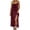 WE-Wine, variant on Yindaity Backless Maxi Dress Women's Sleeveless Backless Maxi Dress - Plus Size, Ankle Length, Party Dress(Blue,S)