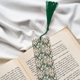 thumbnail image 6 of Kdxio Palm Trees and Tropical Print Metal Tassel Bookmarks,Perfect Gift for Art Lovers and Bookworms Metal Bookmarks for Women, 6 of 8
