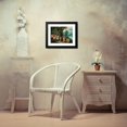 thumbnail image 4 of Louis de Caullery 18x15 Black Modern Framed Museum Art Print Titled - The Holy Family with Music-Making Angels in a Landscape, 4 of 5